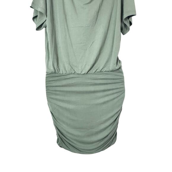 New L*SPACE Balboa Bodycon Mini dress Mint Green Stretchy Jersey Knit Sz M - Picture 3 of 14